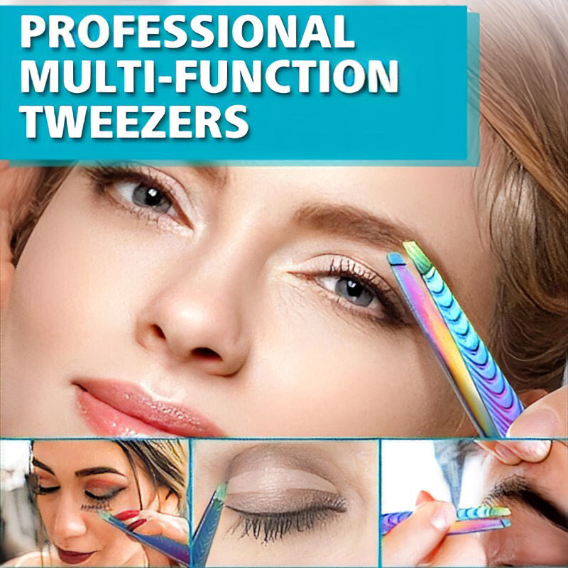 Hair Removal Tweezers | Slanted Eyebrow Tweezers
