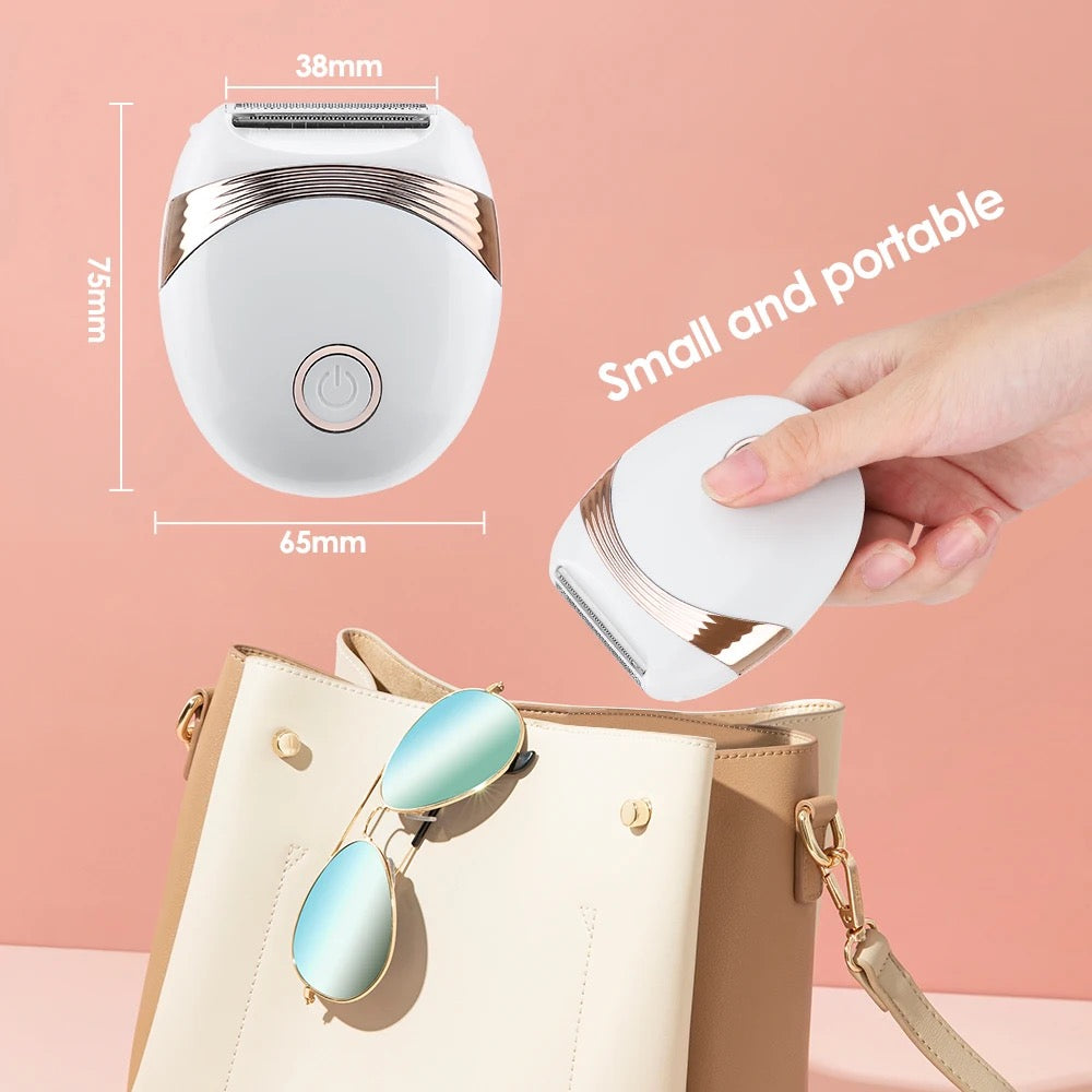 Women'S Electric Shaver - Usb
Rechargeable, Stainless Steel Blades For Full Body Hair Removal, Compact Design Hair Clips For Women Razors For Women Shaving