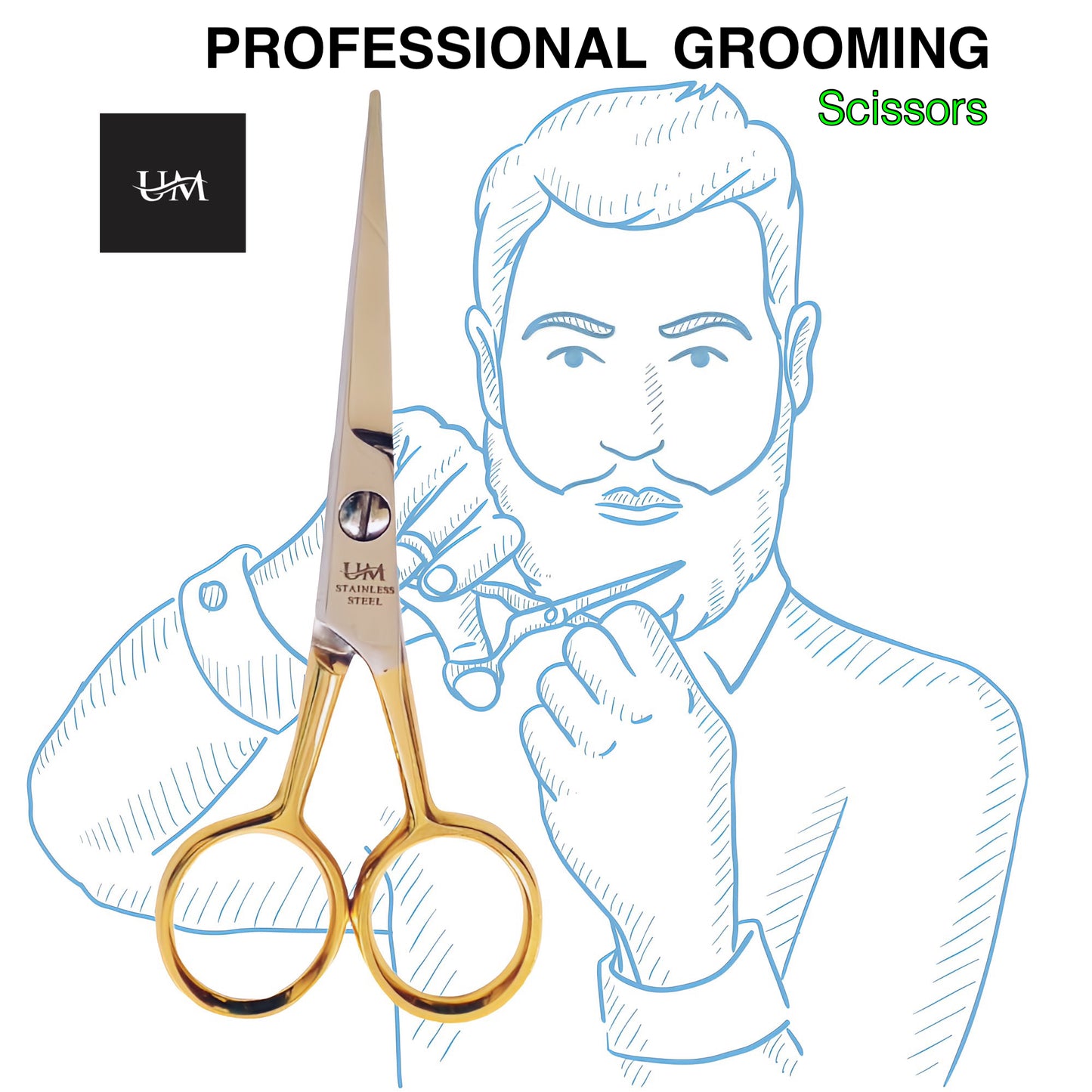 Hair Scissors 4.5"